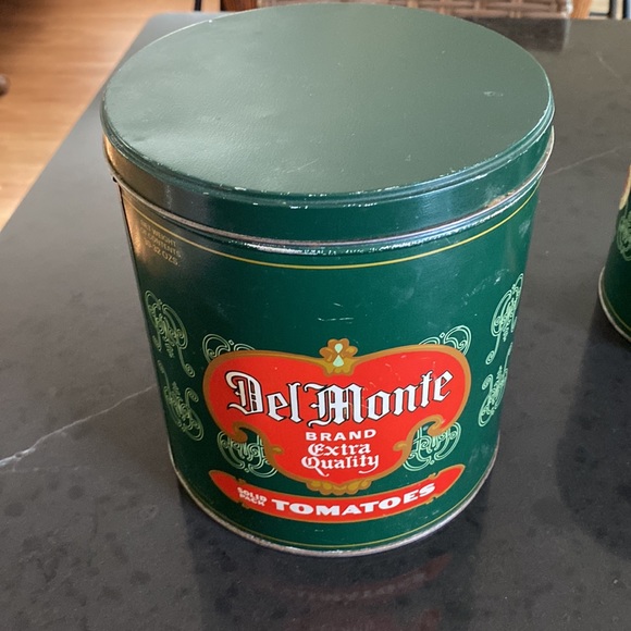 Vintage DelMonte metal tin set - Picture 3 of 12